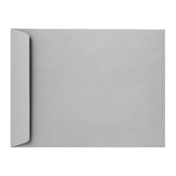 LUXPaper 8 1/2 x 10 1/2 Open End Envelopes, Gray Kraft, 1000/Pack