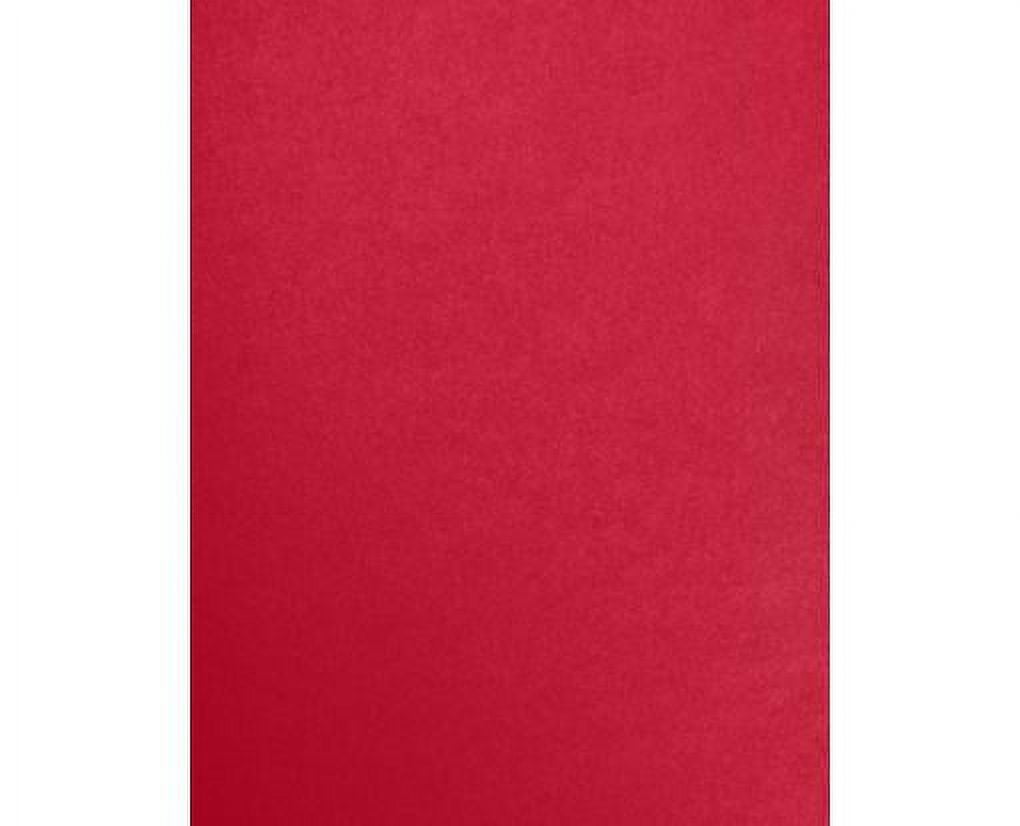 LUXPaper 8 1/2 x 11 Cardstock, 105 lb. Red Jupiter Metallic, 250/Pack