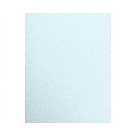LUXPaper 8 1/2 x 11 Cardstock, 105lb. Aquamarine Blue Metallic, 50/Pack