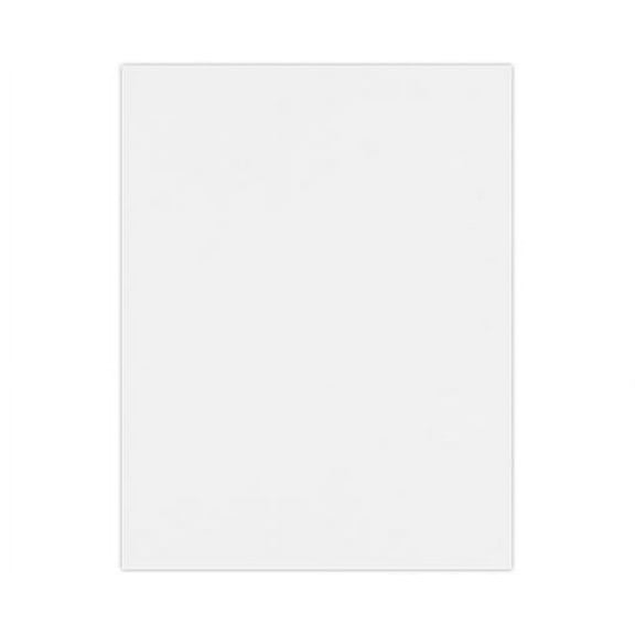 LUXPaper 8 1/2 x 11 Cardstock, 80lb. Bright White, 50/Pack