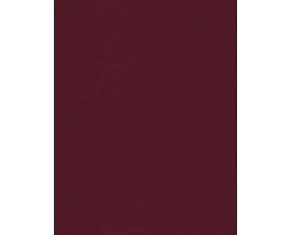 LUXPaper 8 1/2 x 11 Cardstock, Burgundy Linen, 50/Pack