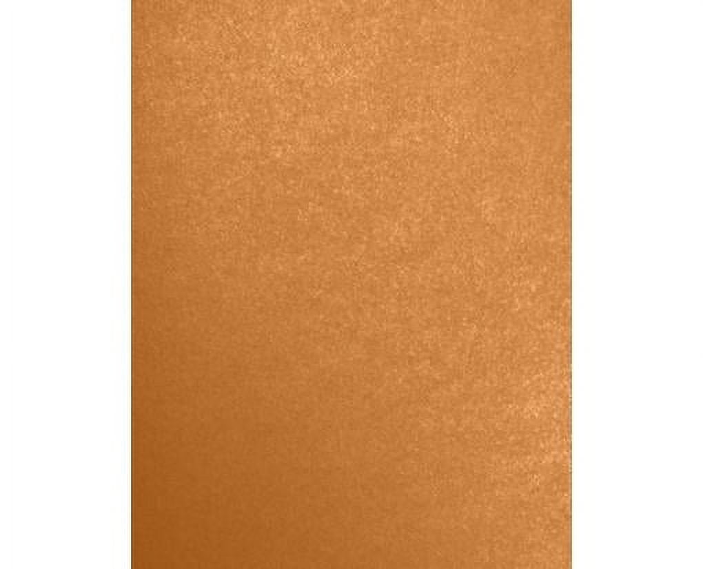 LUXPaper 8 1/2 x 11 Cardstock, Copper Brown Metallic, 500/Pack