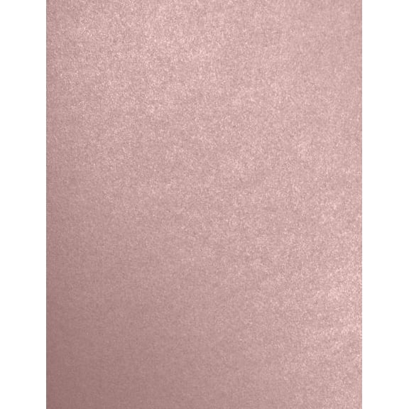 LUXPaper 8 1/2 x 11 Paper, Misty Rose Metallic, 50/Pack