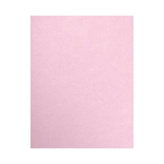 LUXPaper 8 1/2 x 11 Paper, Rose Quartz Metallic, 50/Pack