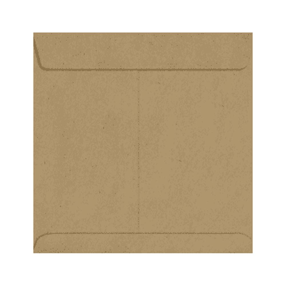 LUXPaper 8 1/2 x 8 1/2 Square Envelopes in 70 lb. Grocery Bag Brown, 500 Pack