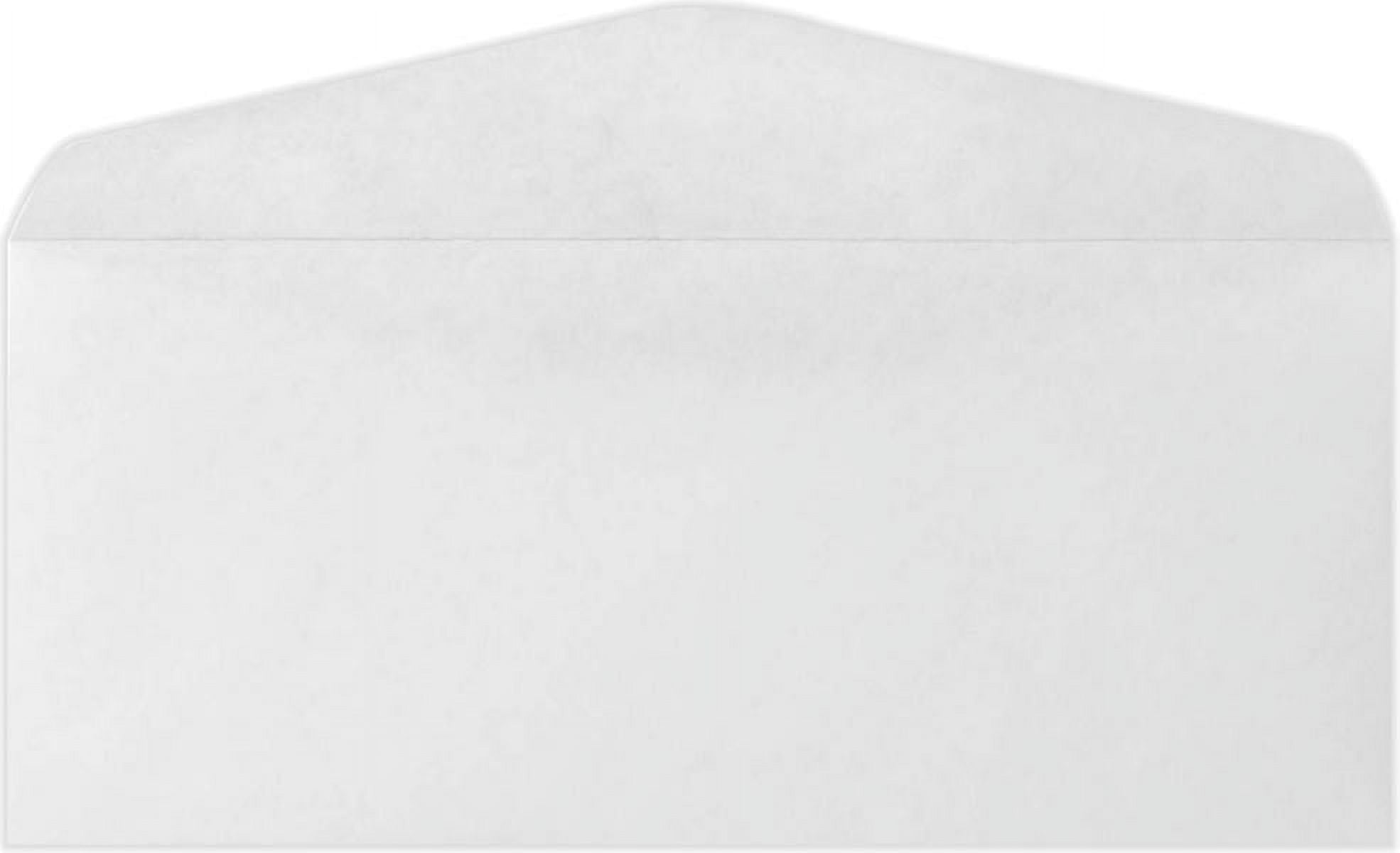 LUXPaper #8 5/8 Regular Envelopes, 3 5/8 x 8 5/8, Bright White, 50/Pack