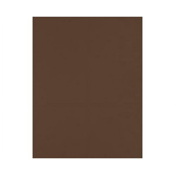 LUXPaper 8.5 x 11 Cardstock, 100 lb. Chocolate Brown, 50/Pack