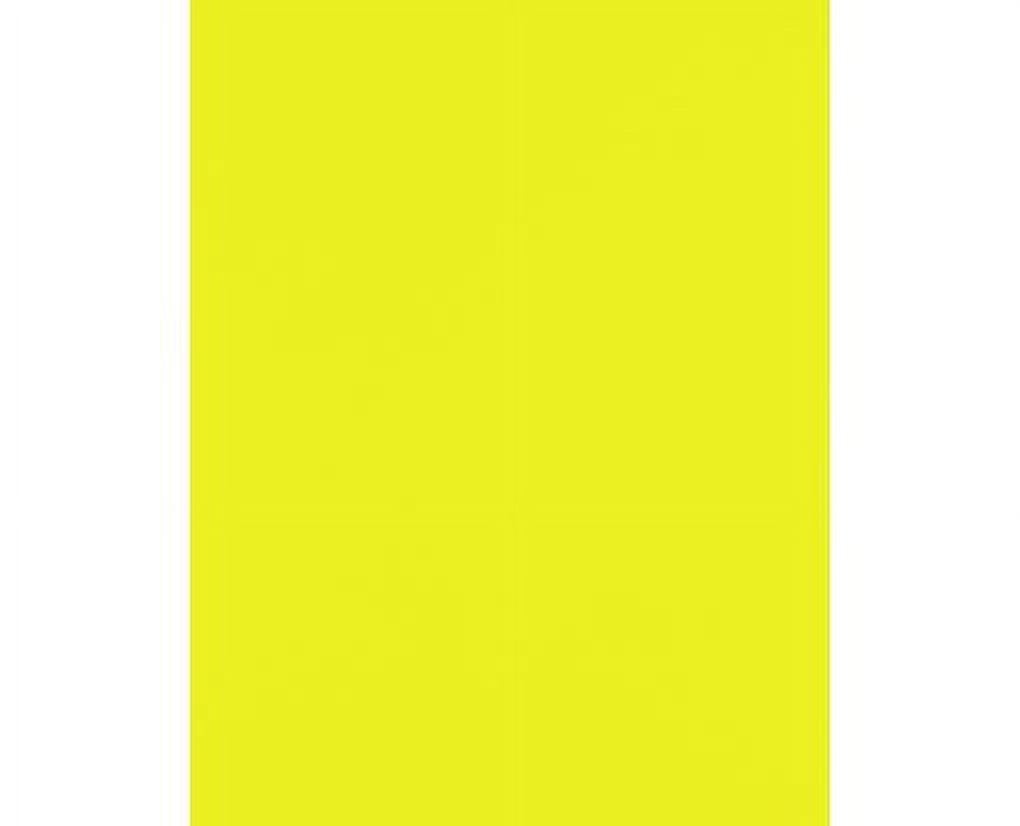 LUXPaper 8.5 x 11 Cardstock, 100 lb. Citrus Yellow, 50/Pack