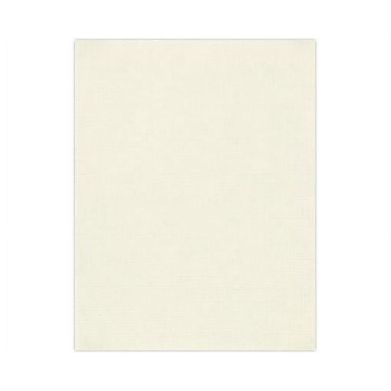 LUXPaper x 11 Cardstock, 100 Natural Off White Linen, 1000