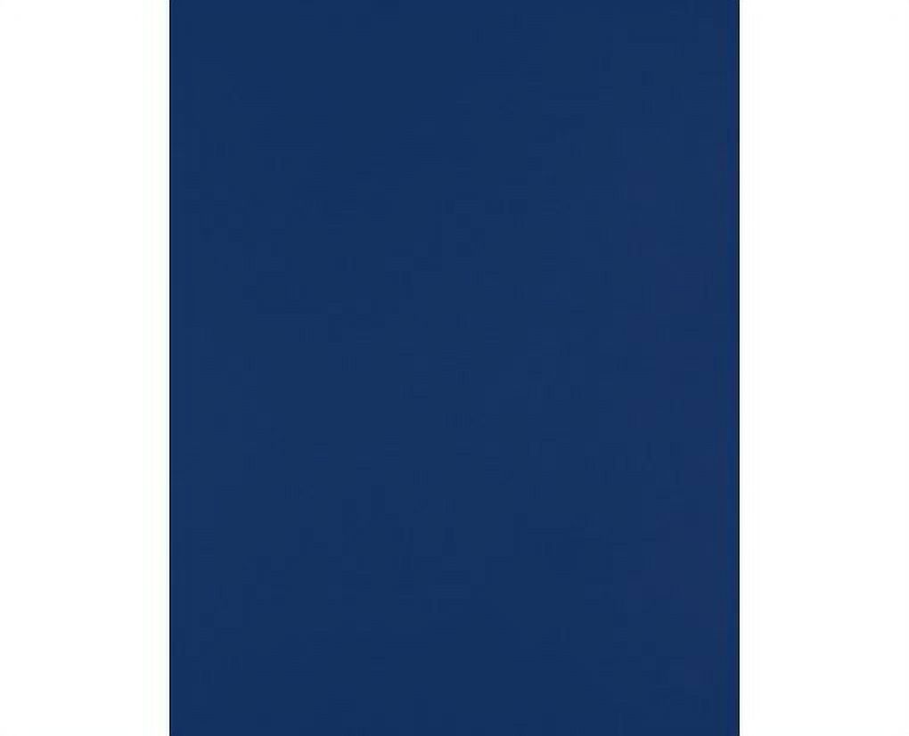 LUXPaper 8.5 x 11 Cardstock, 100 lb. Navy Blue, 50/Pack