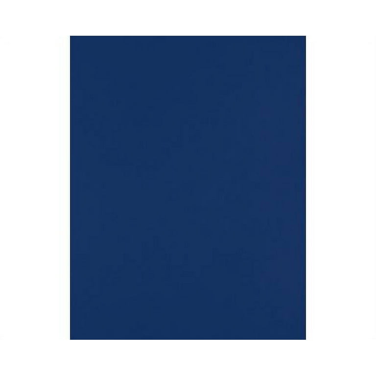LUXPaper 8.5 x 11 Cardstock, 100 lb. Navy Blue, 50/Pack 