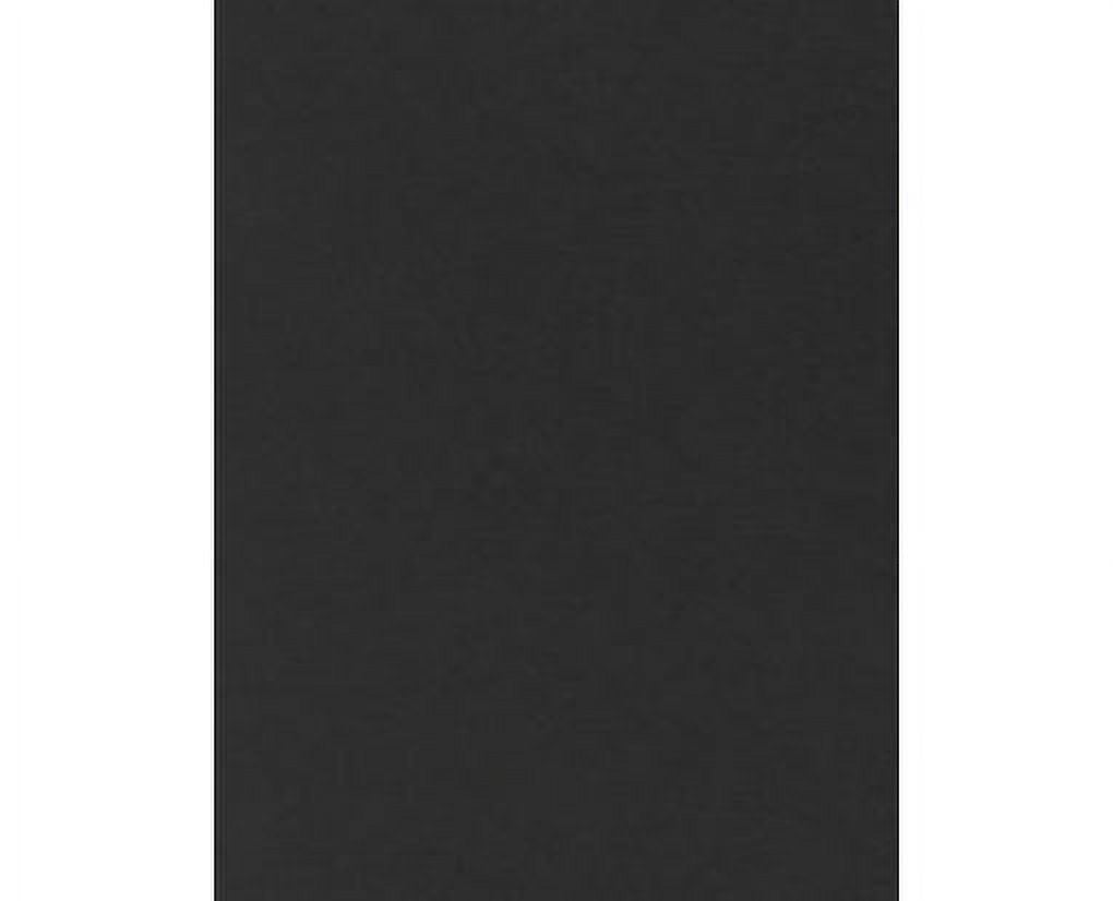 LUXPaper 8.5 x 11 Cardstock, 100lb. Black Linen, 50/Pack
