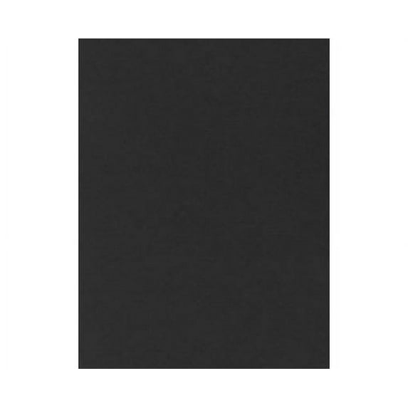 LUXPaper 8.5 x 11 Cardstock, 100lb. Black Linen, 50/Pack