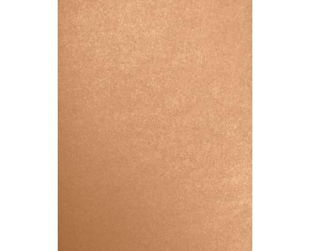 LUXPaper 8.5 x 11 Cardstock, 105 lb. Copper Metallic, 1000/Pack