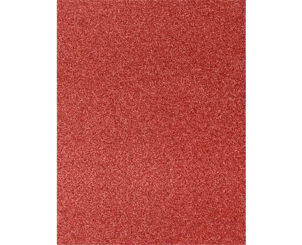 LUXPaper 8.5 x 11 Cardstock, 106 lb. Holiday Red Sparkle, 1000/Pack