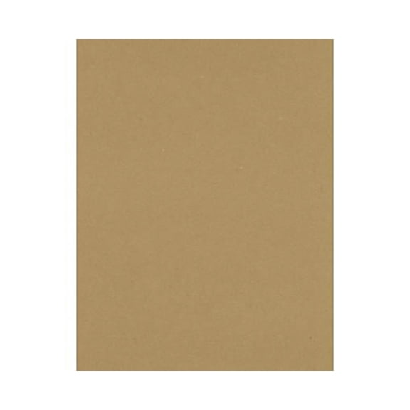 LUXPaper 8.5 x 11 Cardstock, 65 lb. Grocery Bag Brown, 50/Pack