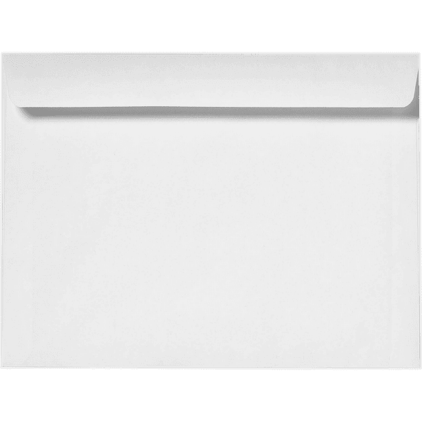 LUXPaper 6 X 9 Booklet Contour Flap Envelopes, Silver Metallic, 500