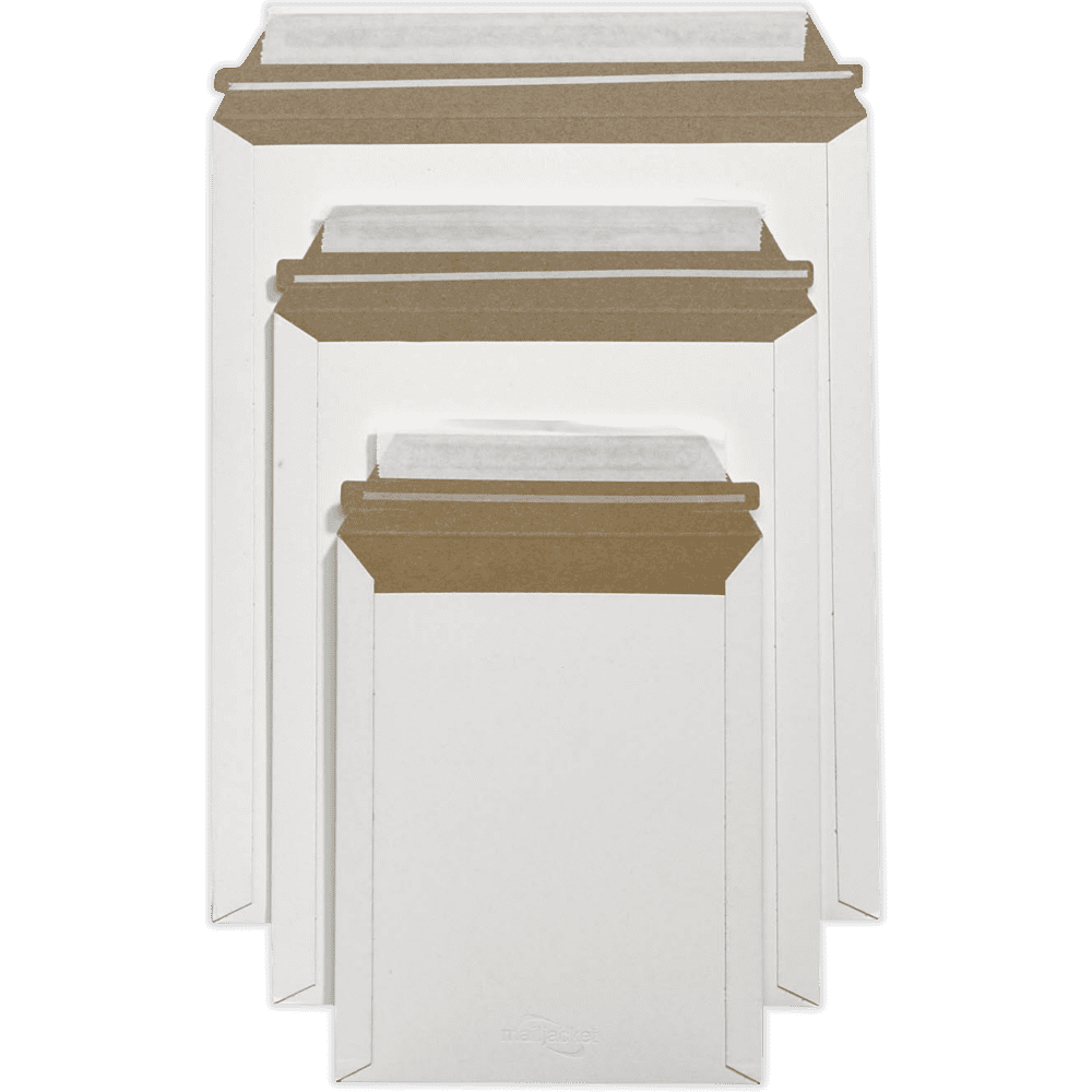 LUXPaper 9 3/4 x 12 1/4 Cardboard Mailers, White, 1000/Pack