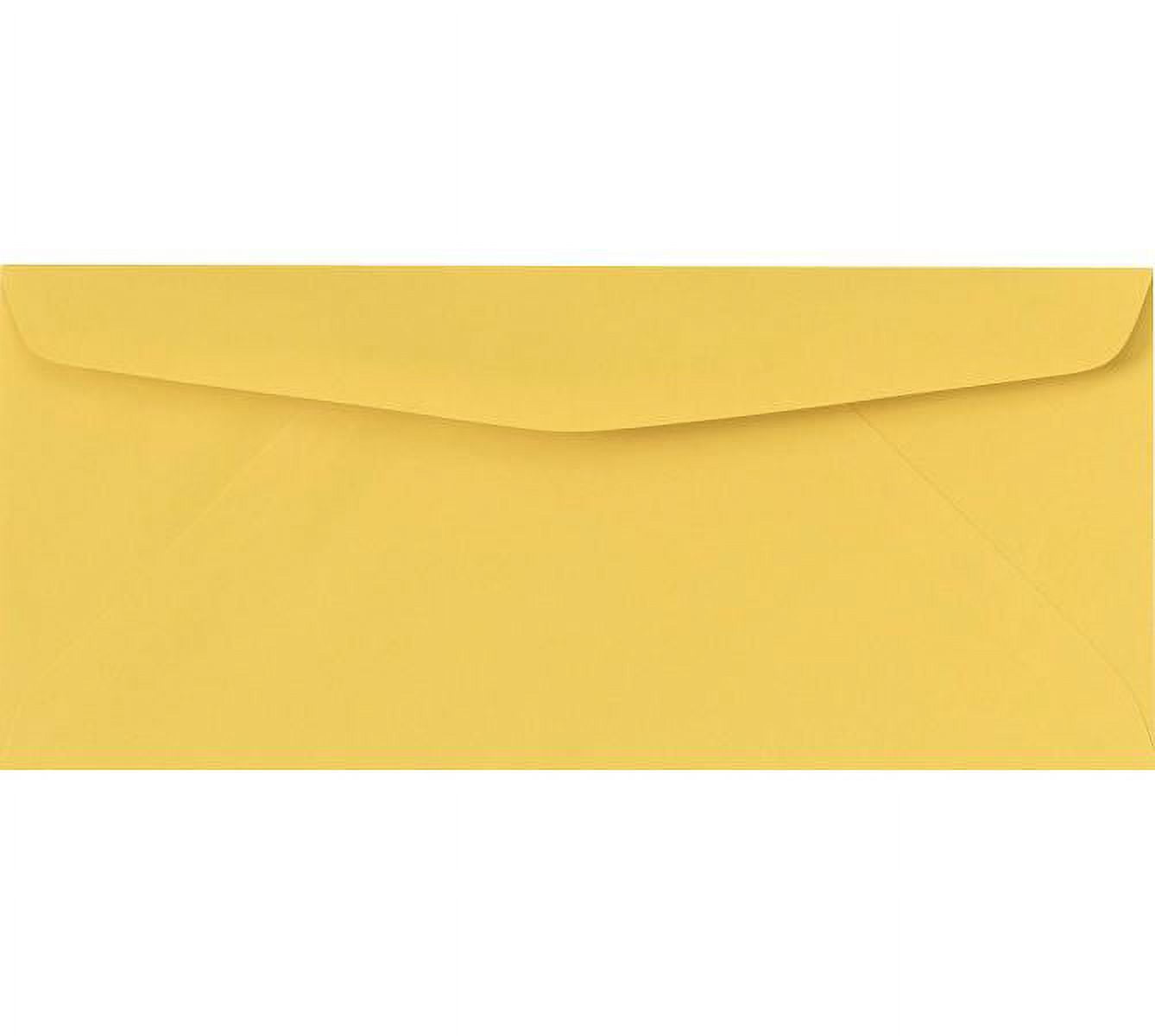 LUXPaper #9 Regular Envelopes, 3 7/8 x 8 7/8, Goldenrod, 500/Pack