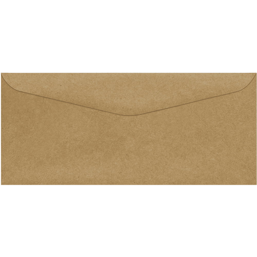 LUXPaper #9 Regular Envelopes, 3 7/8 x 8 7/8, Grocery Bag, 50/Pack