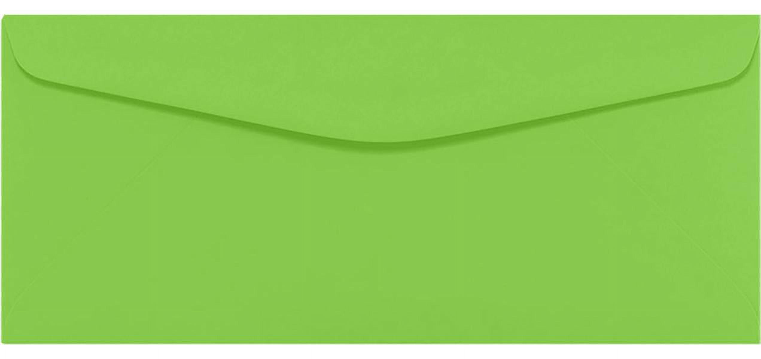 LUXPaper #9 Regular Envelopes, 3 7/8 x 8 7/8, Limelight, 1000/Pack
