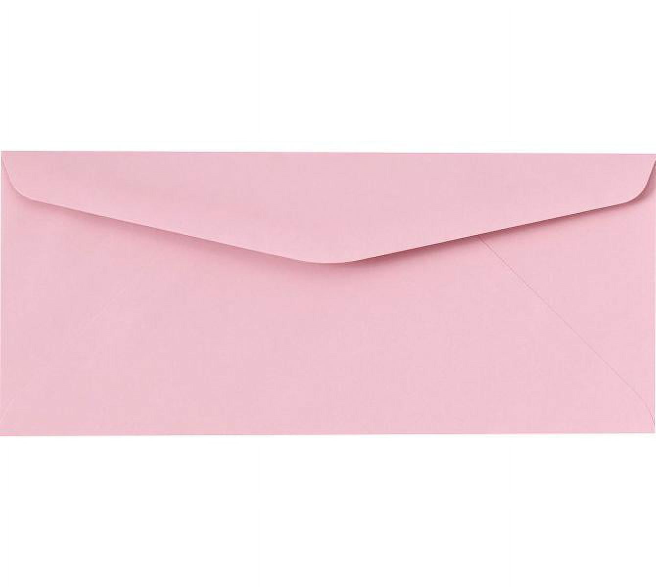 LUXPaper #9 Regular Envelopes, 3 7/8 x 8 7/8, Pastel Pink, 250/Pack