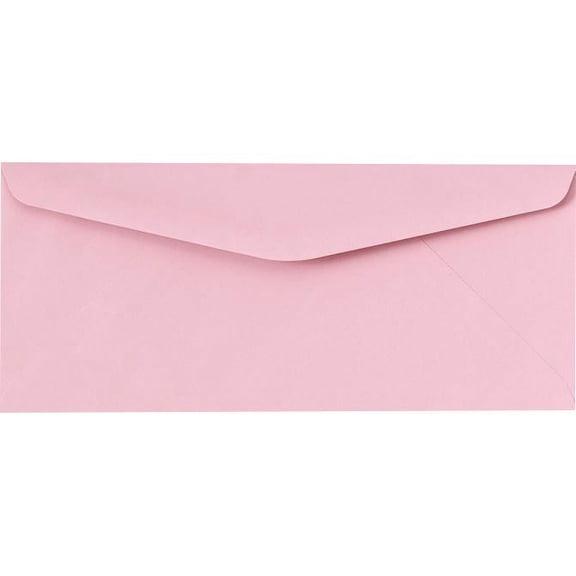 LUXPaper #9 Regular Envelopes, 3 7/8 x 8 7/8, Pastel Pink, 500/Pack