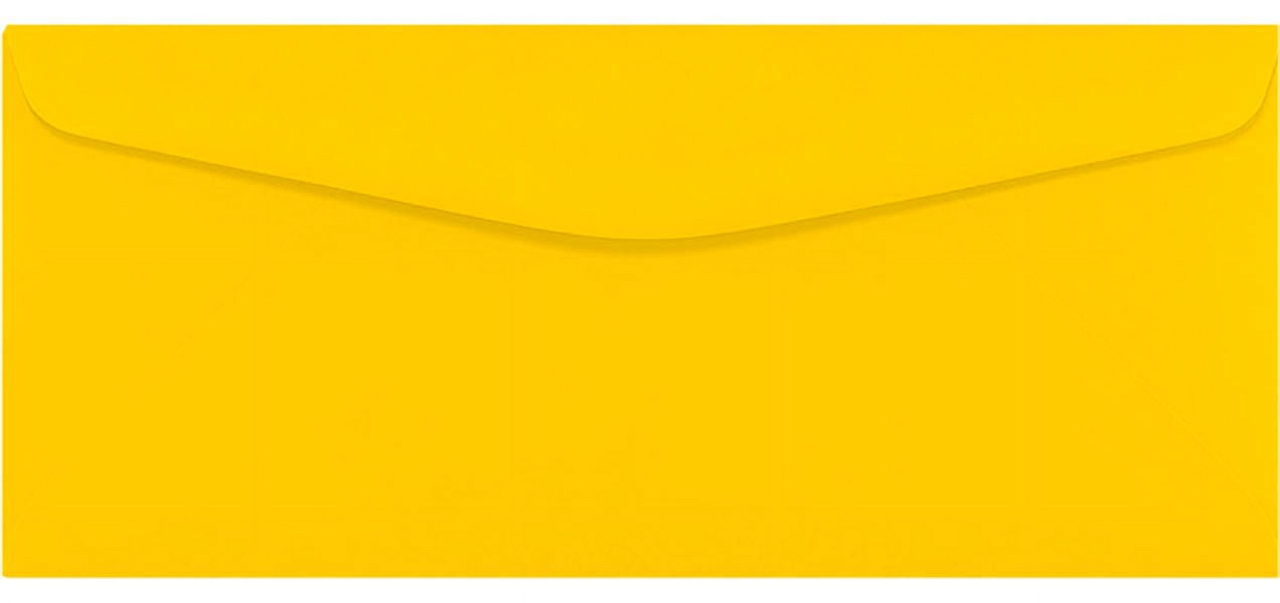 LUXPaper #9 Regular Envelopes, 3 7/8 x 8 7/8, Sunflower, 250/Pack