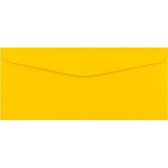 LUXPaper #9 Regular Envelopes, 3 7/8 x 8 7/8, Sunflower, 500/Pack