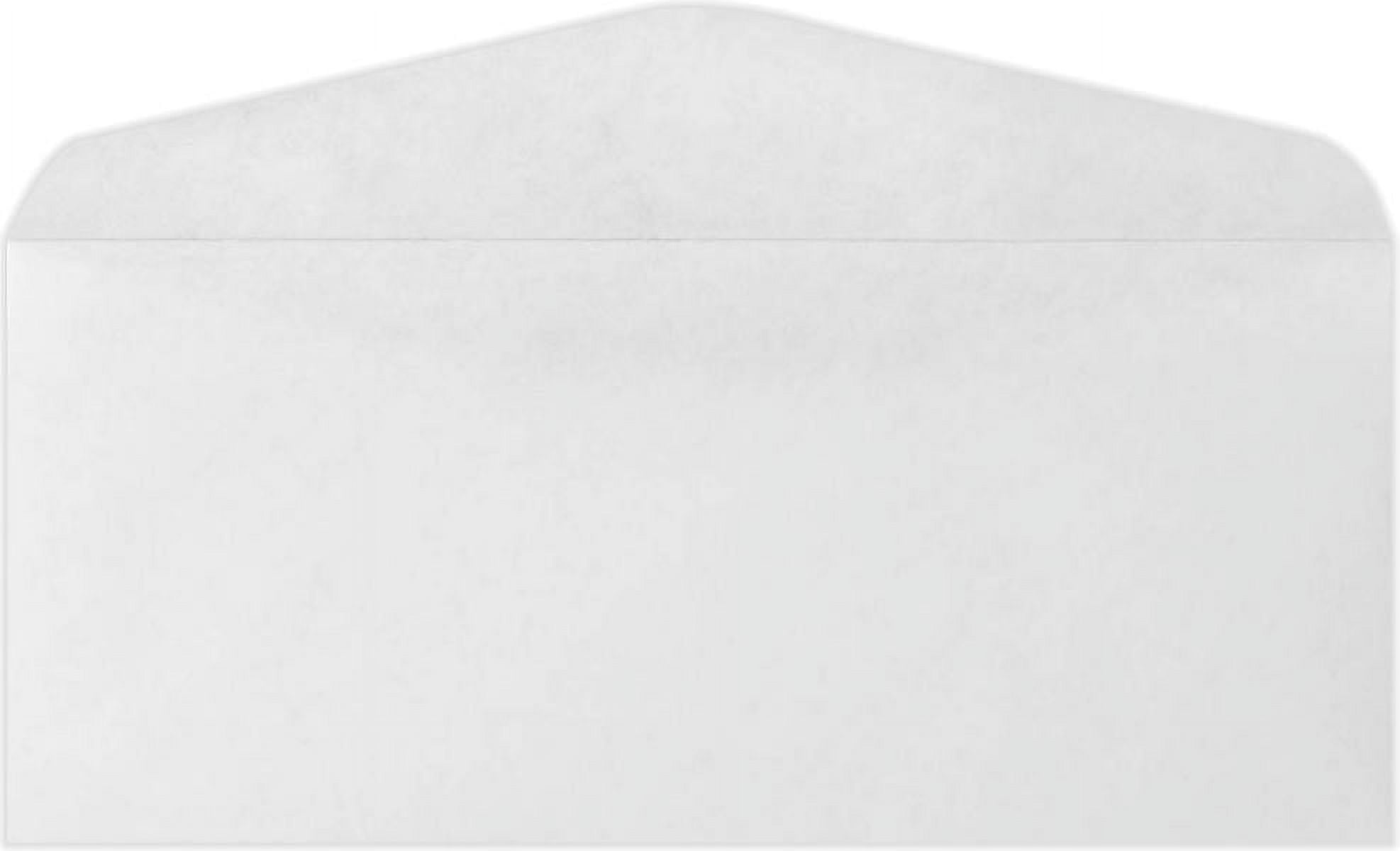 LUXPaper #9 Regular Envelopes, 3 7/8 x 8 7/8, White, 1000/Pack