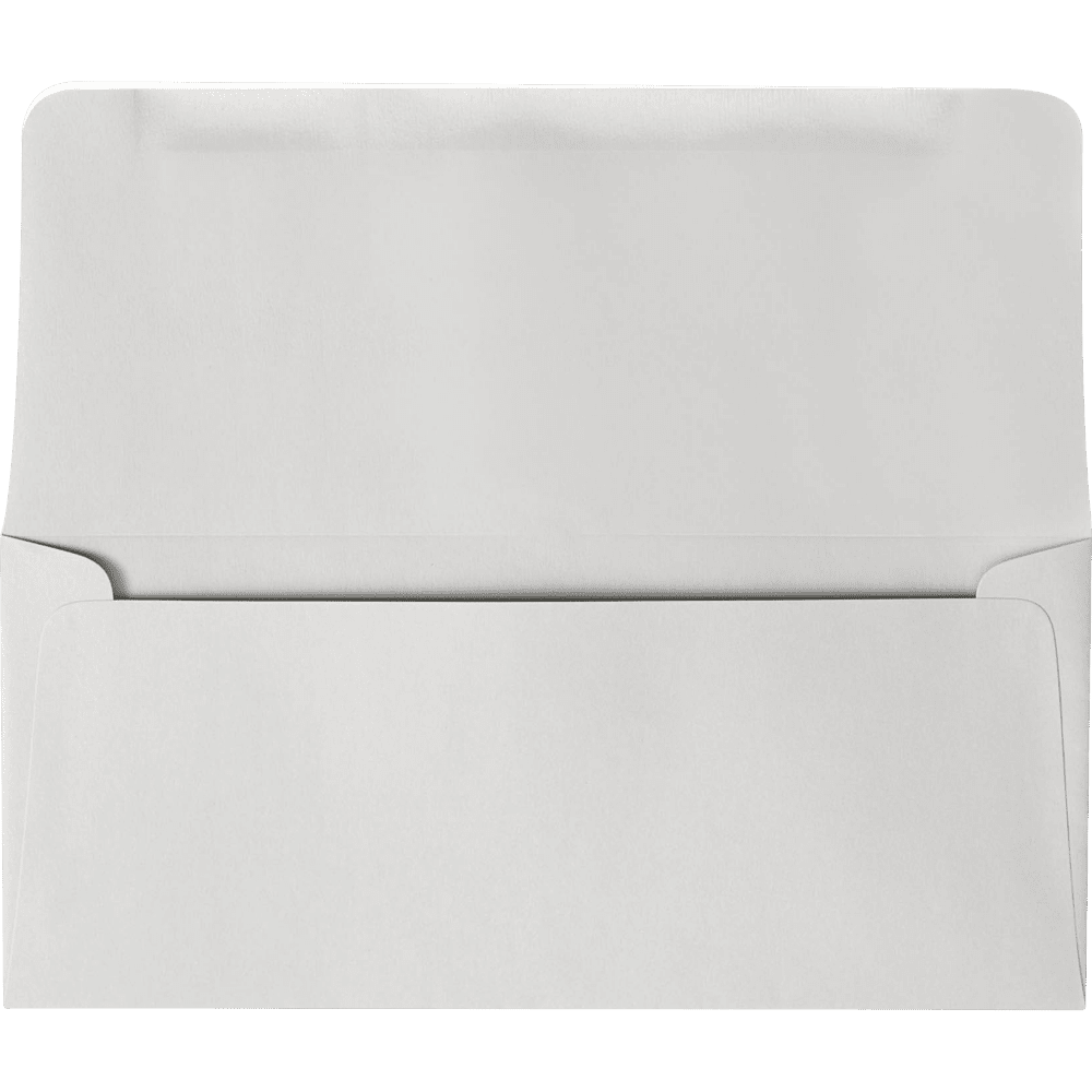 LUXPaper #9 Remittance Envelopes, 3 7/8 x 8 7/8, Pastel Gray, 500/Pack