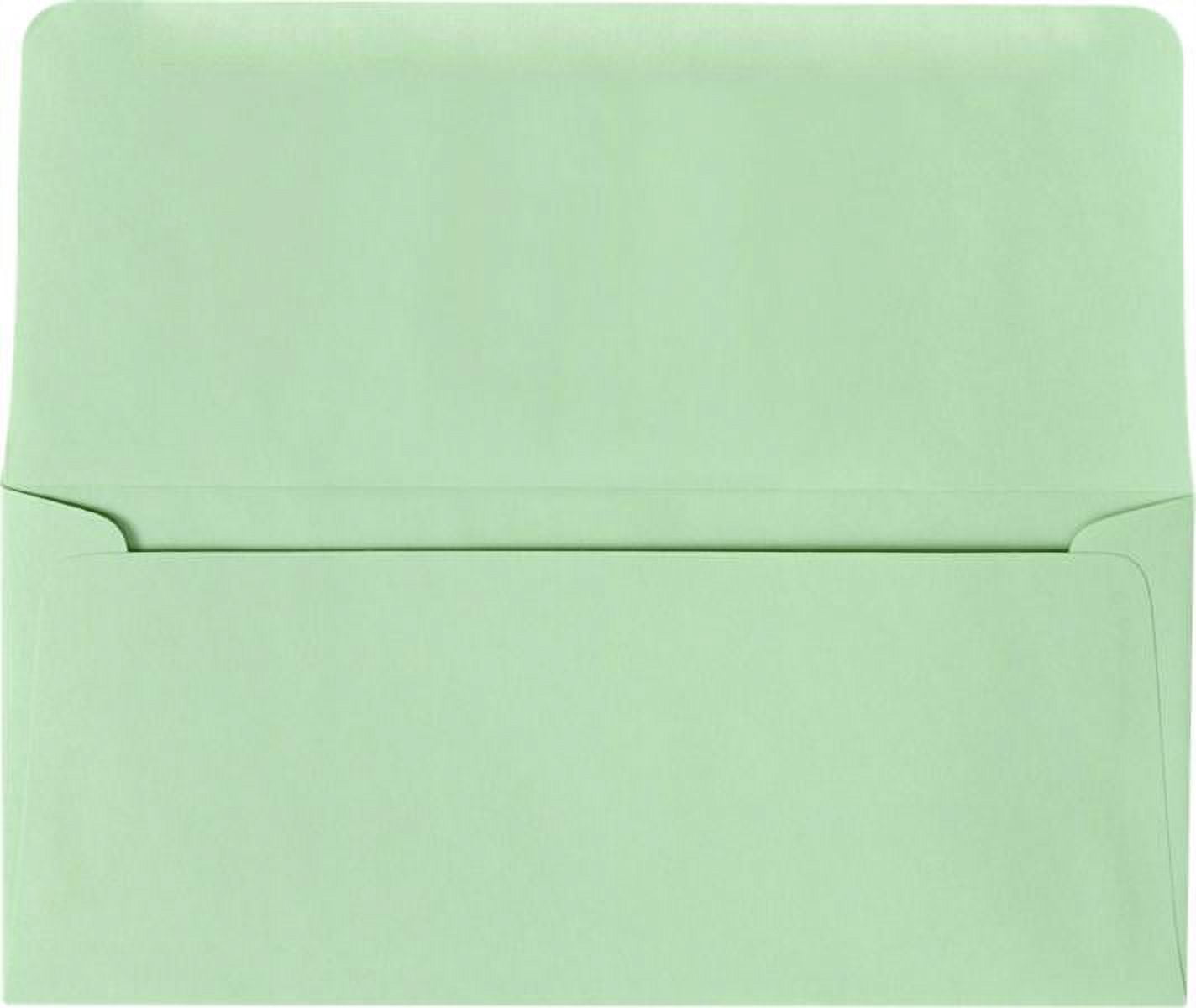 LUXPaper #9 Remittance Envelopes, 3 7/8 x 8 7/8, Pastel Green, 50/Pack