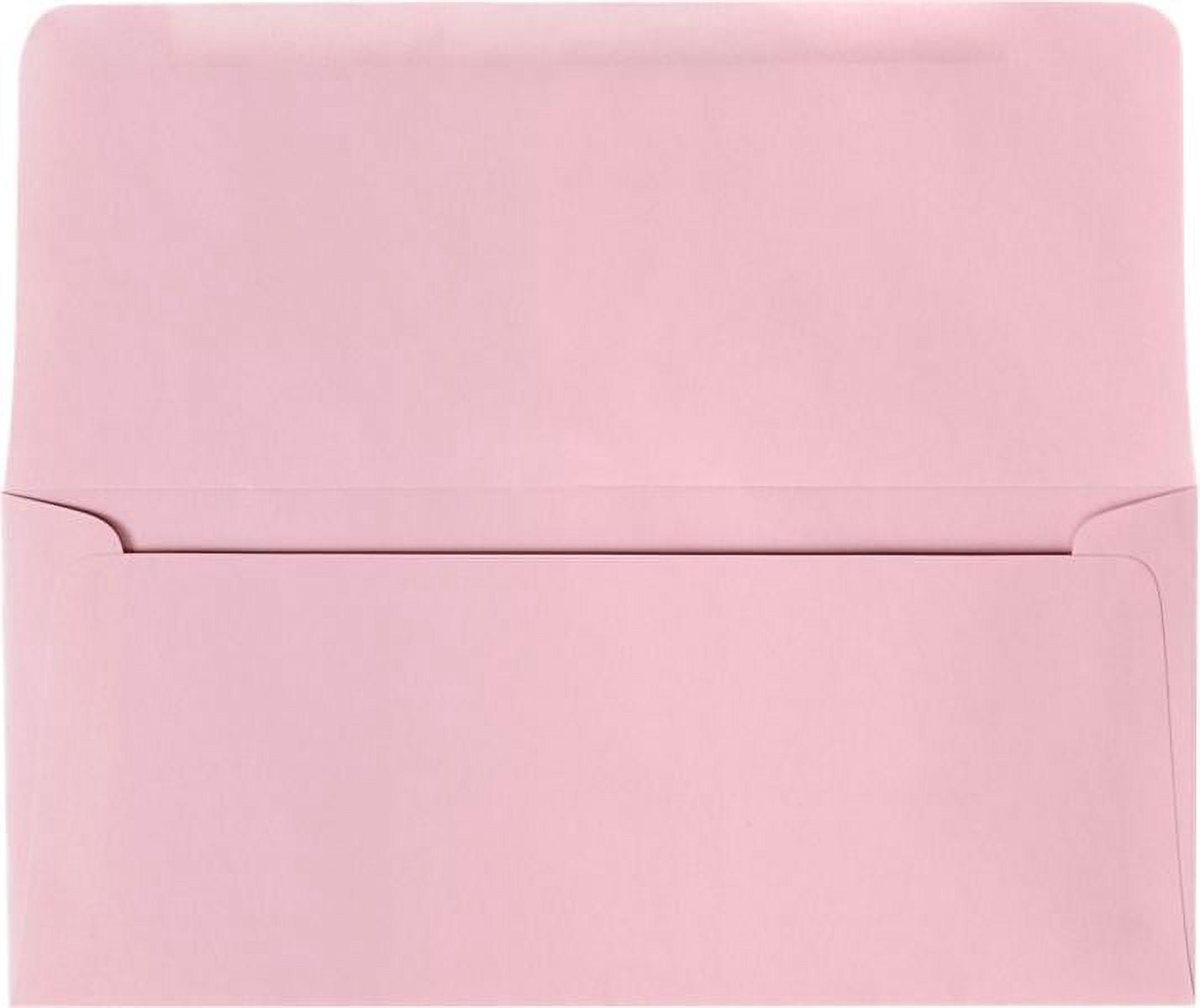 LUXPaper #9 Remittance Envelopes, 3 7/8 x 8 7/8, Pastel Pink, 50/Pack