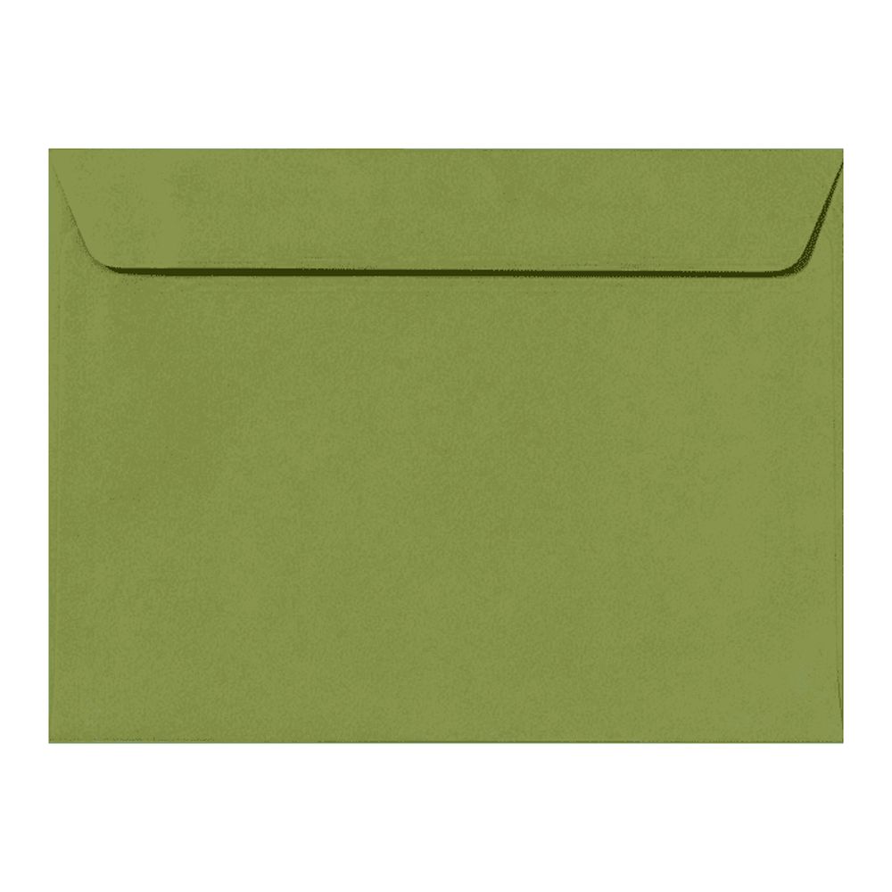 LUXPaper 9 x 12 Booklet Envelopes, Avocado, 1000/Pack