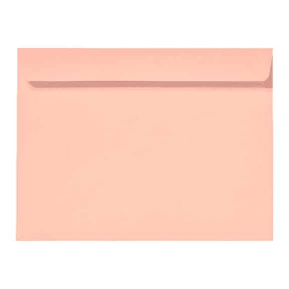 LUXPaper 9 x 12 Booklet Envelopes, Blush Pink, 250/Pack