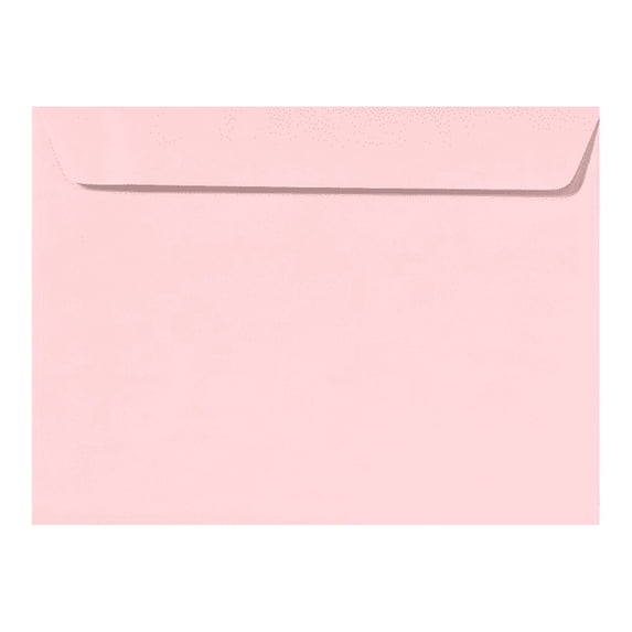 LUXPaper 9 x 12 Booklet Envelopes, Candy Pink, 250/Pack