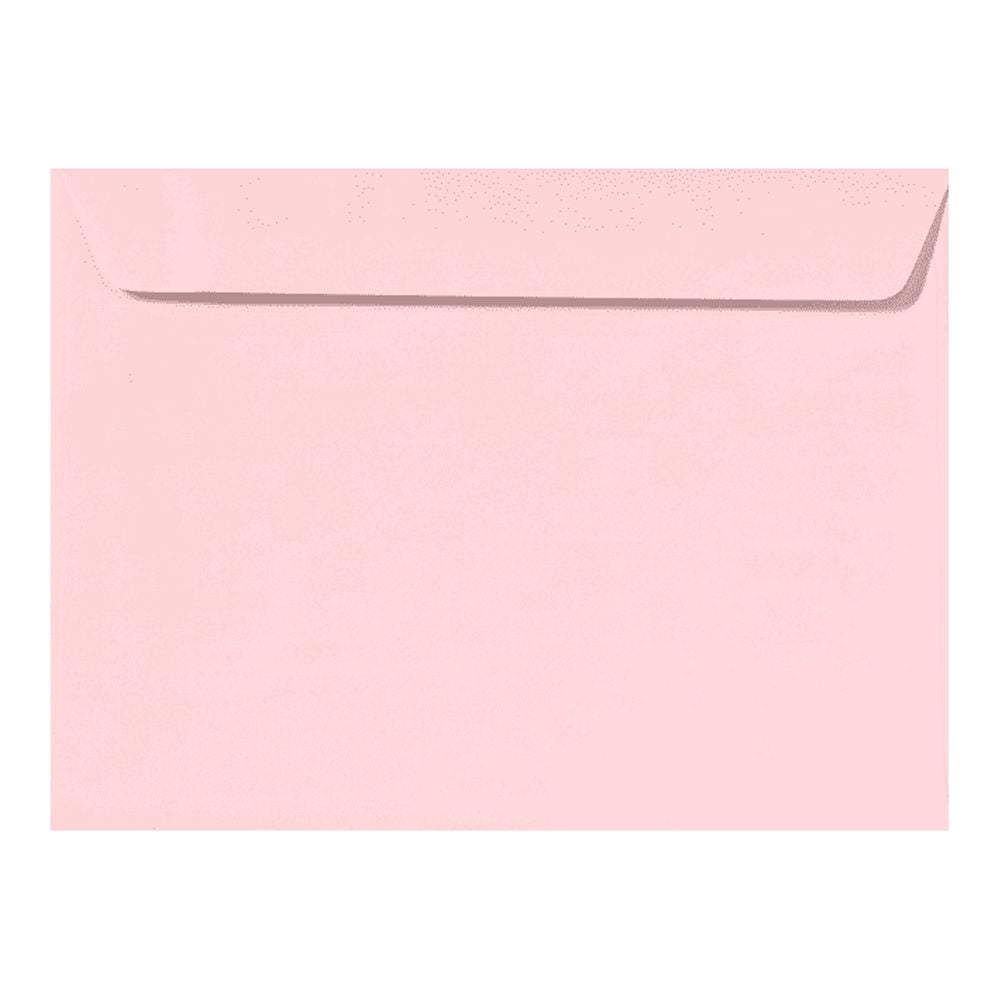 LUXPaper 9 x 12 Booklet Envelopes, Candy Pink, 50/Pack