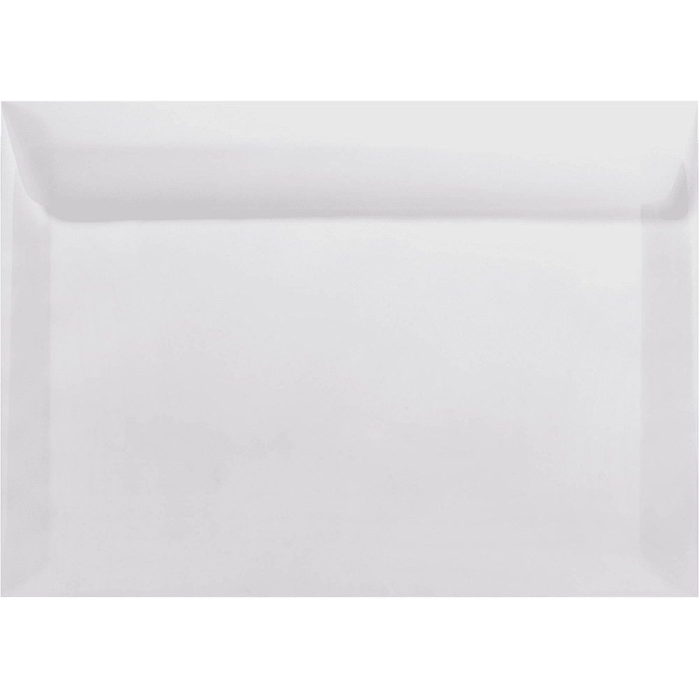 LUXPaper 9 x 12 Booklet Envelopes, Clear Translucent, 500/Pack