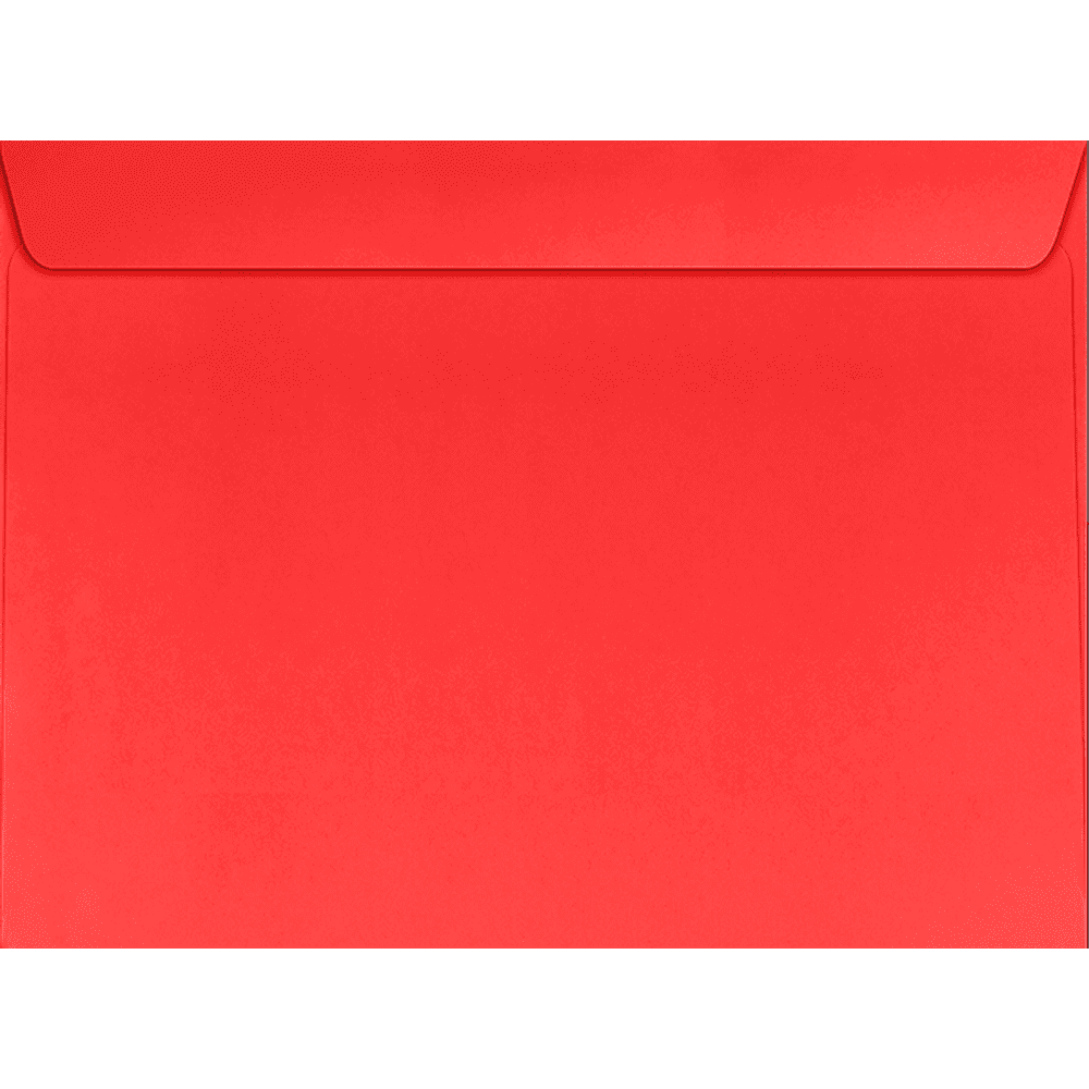 LUXPaper 9 x 12 Booklet Envelopes, Electric Coral, 1000/Pack