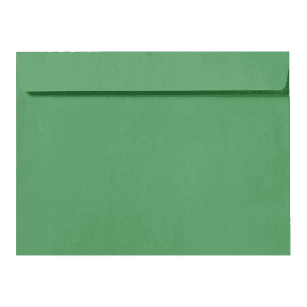 LUXPaper 9 x 12 Booklet Envelopes, Holiday Green, 250/Pack