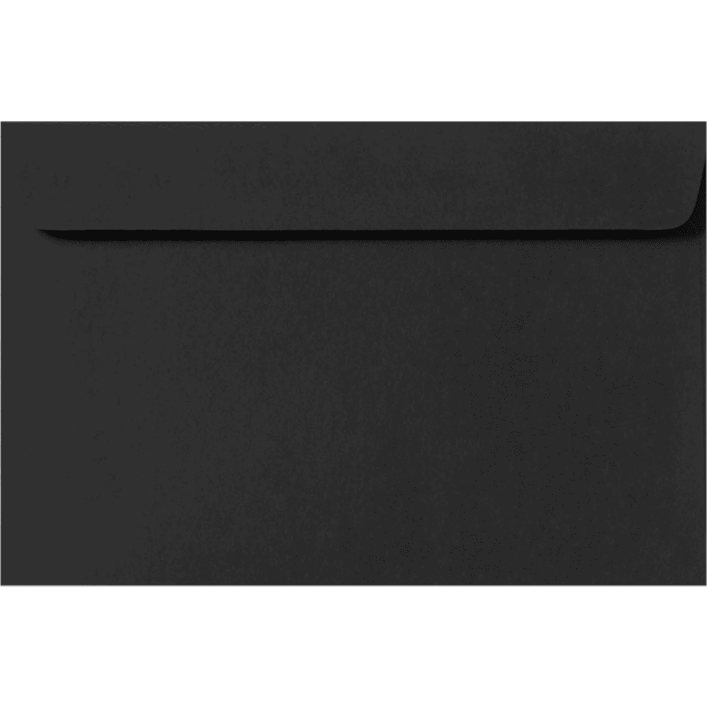 LUXPaper 9 x 12 Booklet Envelopes, Midnight Black, 1000/Pack
