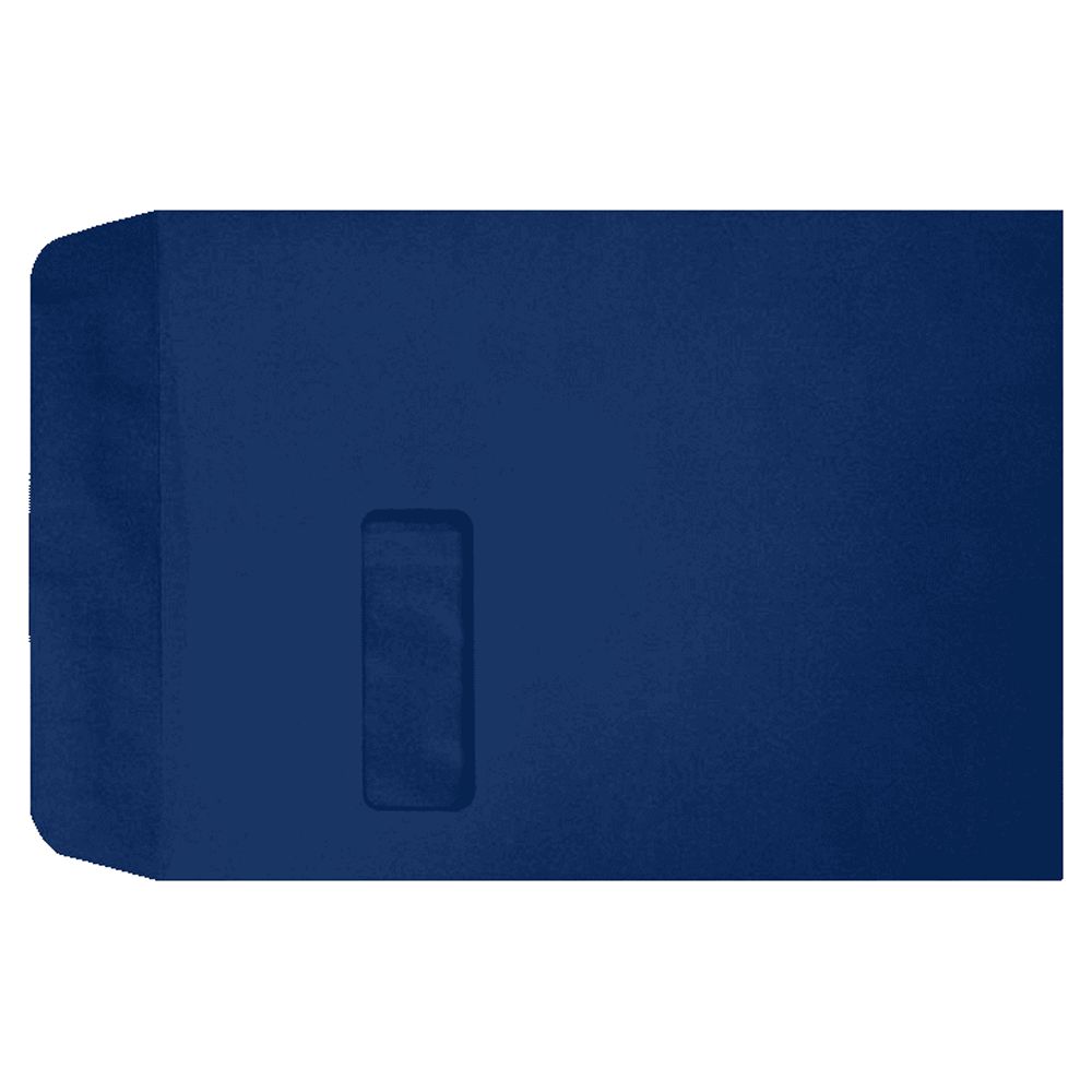 LUXPaper 9 x 12 Booklet Envelopes, Navy Blue, 50/Pack