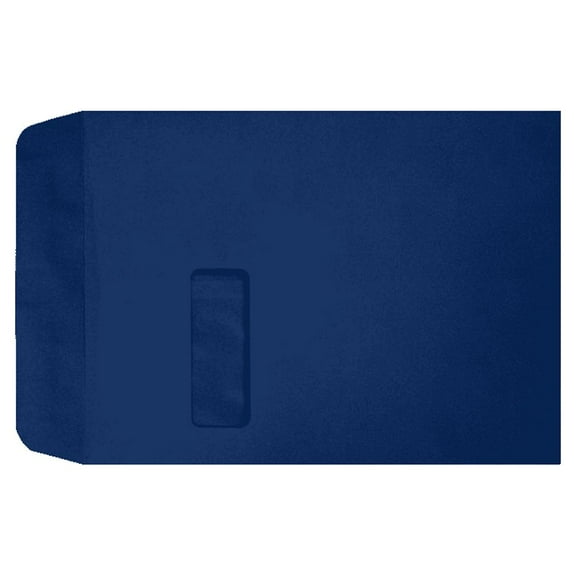 LUXPaper 9 x 12 Booklet Envelopes, Navy Blue, 50/Pack
