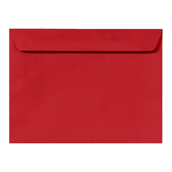 LUXPaper 9 x 12 Booklet Envelopes, Ruby Red, 1000/Pack