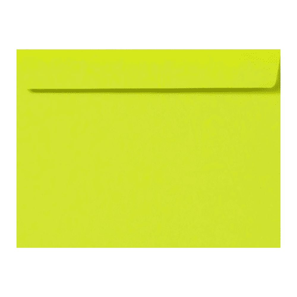 LUXPaper 9 x 12 Booklet Envelopes, Wasabi, 500/Pack