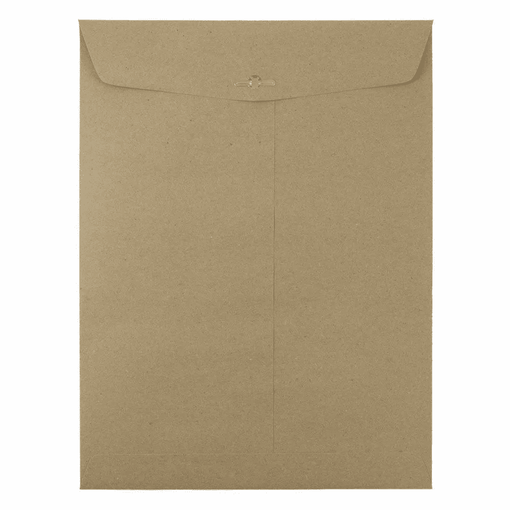 LUXPaper 9 x 12 Clasp Envelopes, Grocery Bag Brown, 500/Pack