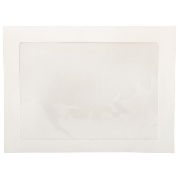 LUXPaper 9 x 12 Full Face Window Envelopes, Bright White, 50/Pack ...