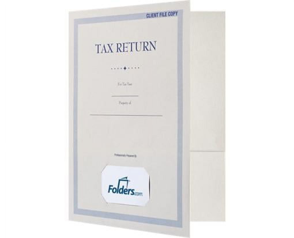 LUXPaper 9 x 12 Presentation Folder, Natural, 100/Pack