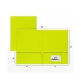 thumbnail image 1 of LUXPaper 9 x 12 Presentation Folder, Wasabi Green, 25/Pack, 1 of 4
