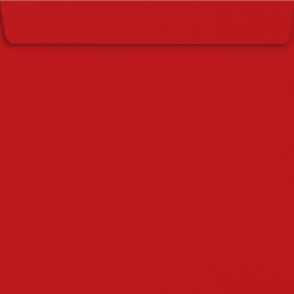 LUXPaper 9 x 9 Square Envelopes in 80 lb. Ruby Red, 250 Pack